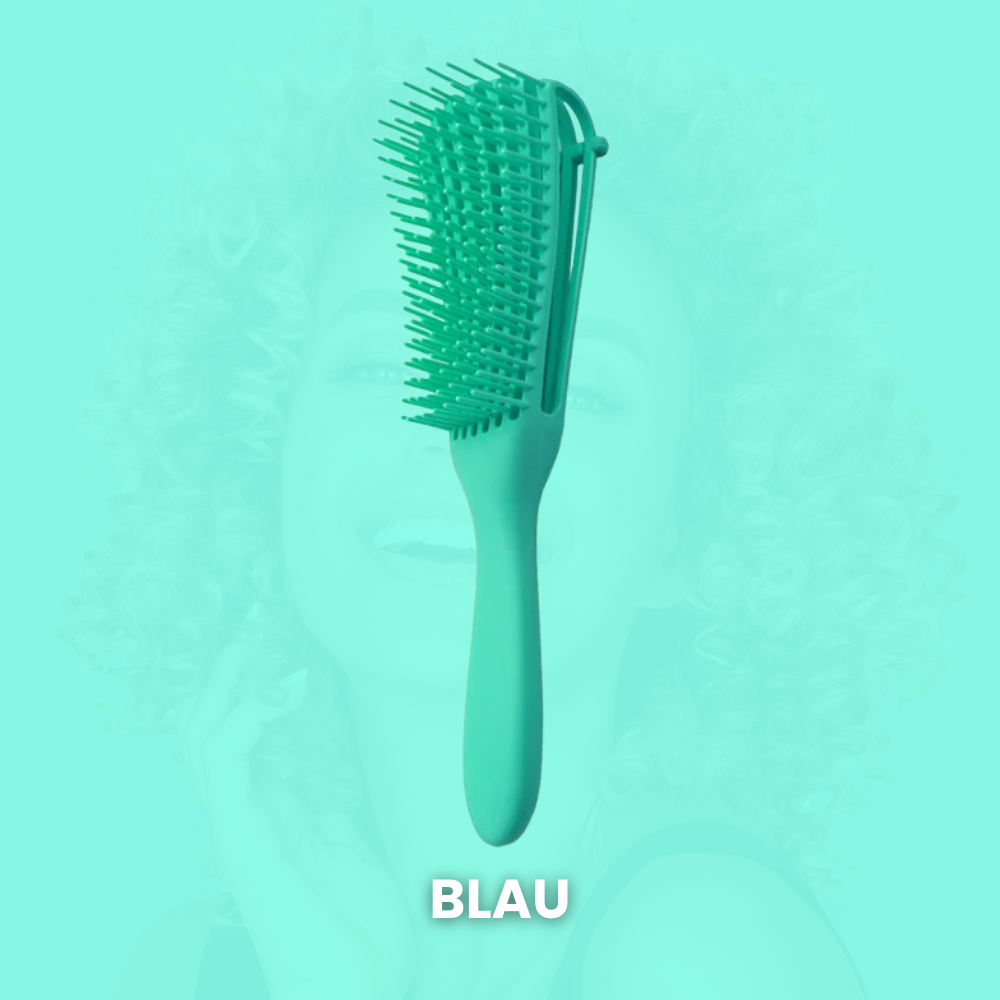 CurlySolver - Entwirrungsbürste, die deine Locken mühelos entknotet!